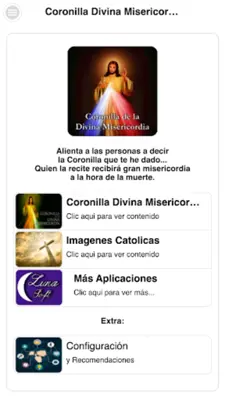 Coronilla Divina Misericordia android App screenshot 11